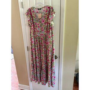 Bloomchic Floral Maxi Dress NEW Size 12